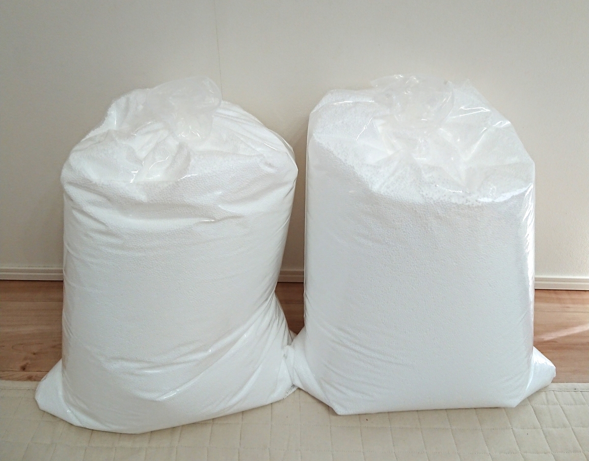 お得な代用品の補充ビーズでヨギボーマックスをリフレッシュしてみた