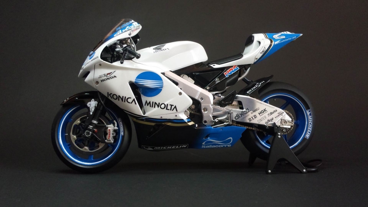 足跡（模型）23・KONICA MINOLTA Honda RC211V '06 - 気まぐれなページMkⅡ