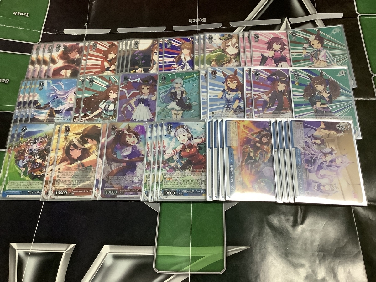 ヴァイスシュヴァルツ】ウマ娘で対戦会参加してきました【ゴルシ8門