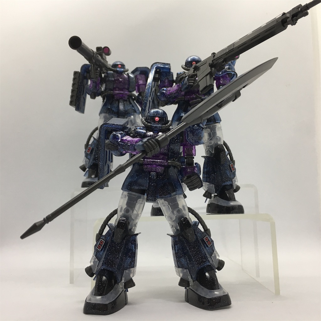 HG 高機動型ザクII 劇場限定 リミテッドクリアVer. - Outer Rim