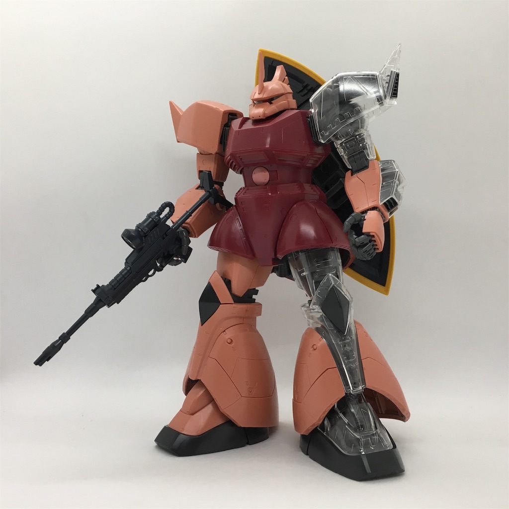 MG シャア専用ゲルググ Ver.2.0 プラスクリア外装 - Outer Rim