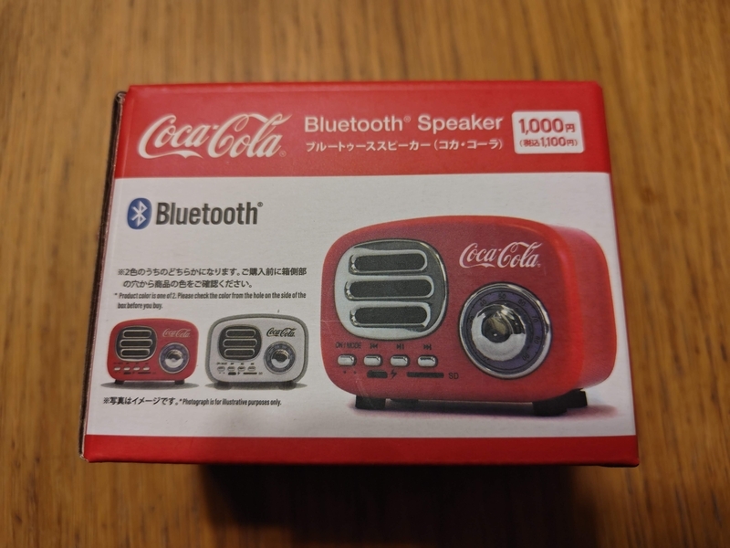 ダイソーのコカ・コーラBluetoothスピーカーが復活してたので買ってみ