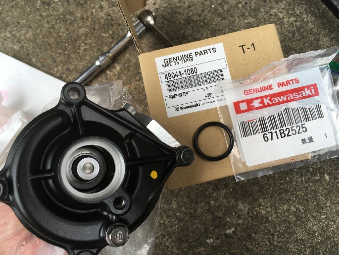 ニンジャあるある！！ウォーターポンプ交換！？ - 何とかなるさ