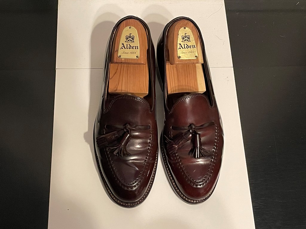 大人気Aldenのタッセルローファーをレビュー！10年後の姿もご紹介