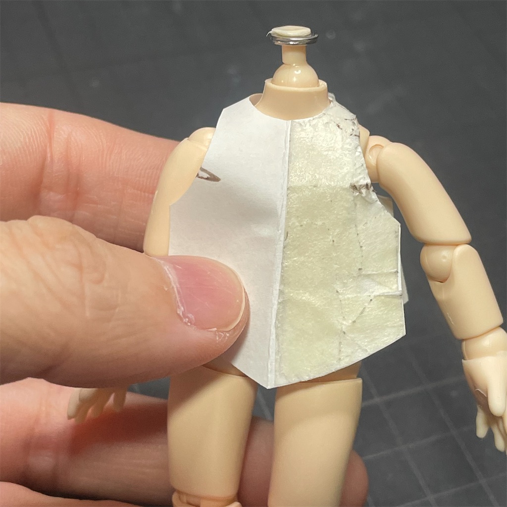 プチブライス(オビツ11ボディ)の服を作る - Whatever!