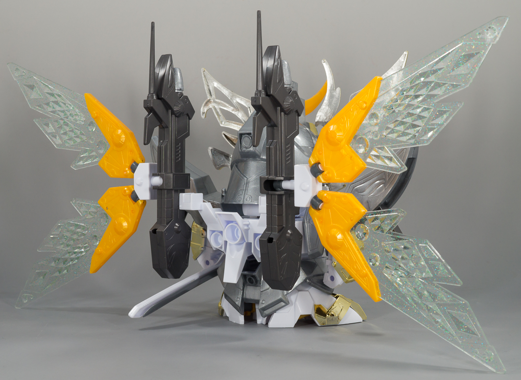 BB戦士 No.163 武威凰大将軍 (素組みレビュー) - 天丼のプラモブログ