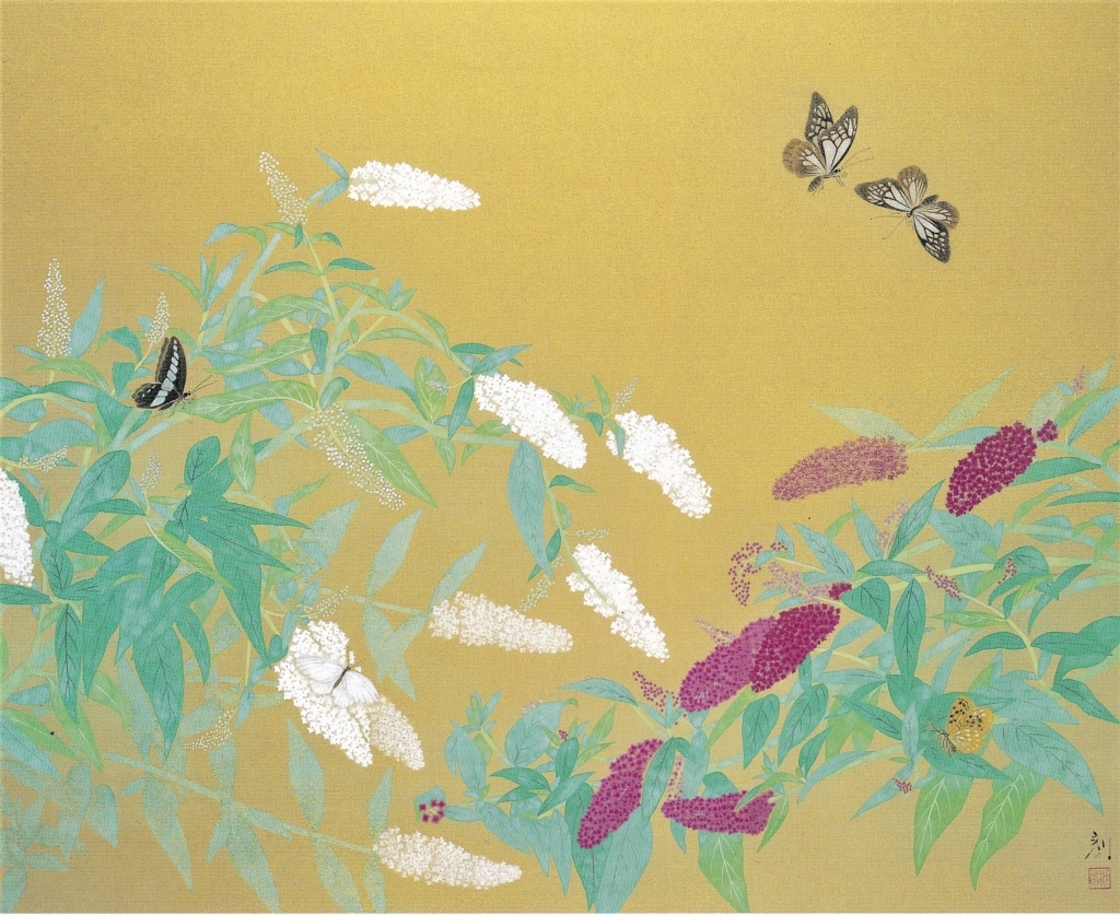日本画の杜 第二十一章 「誘蝶花」 - nihonganomori's blog