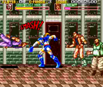 ソニックブラストマン』家庭用に移植されてもパンチにかける情熱は