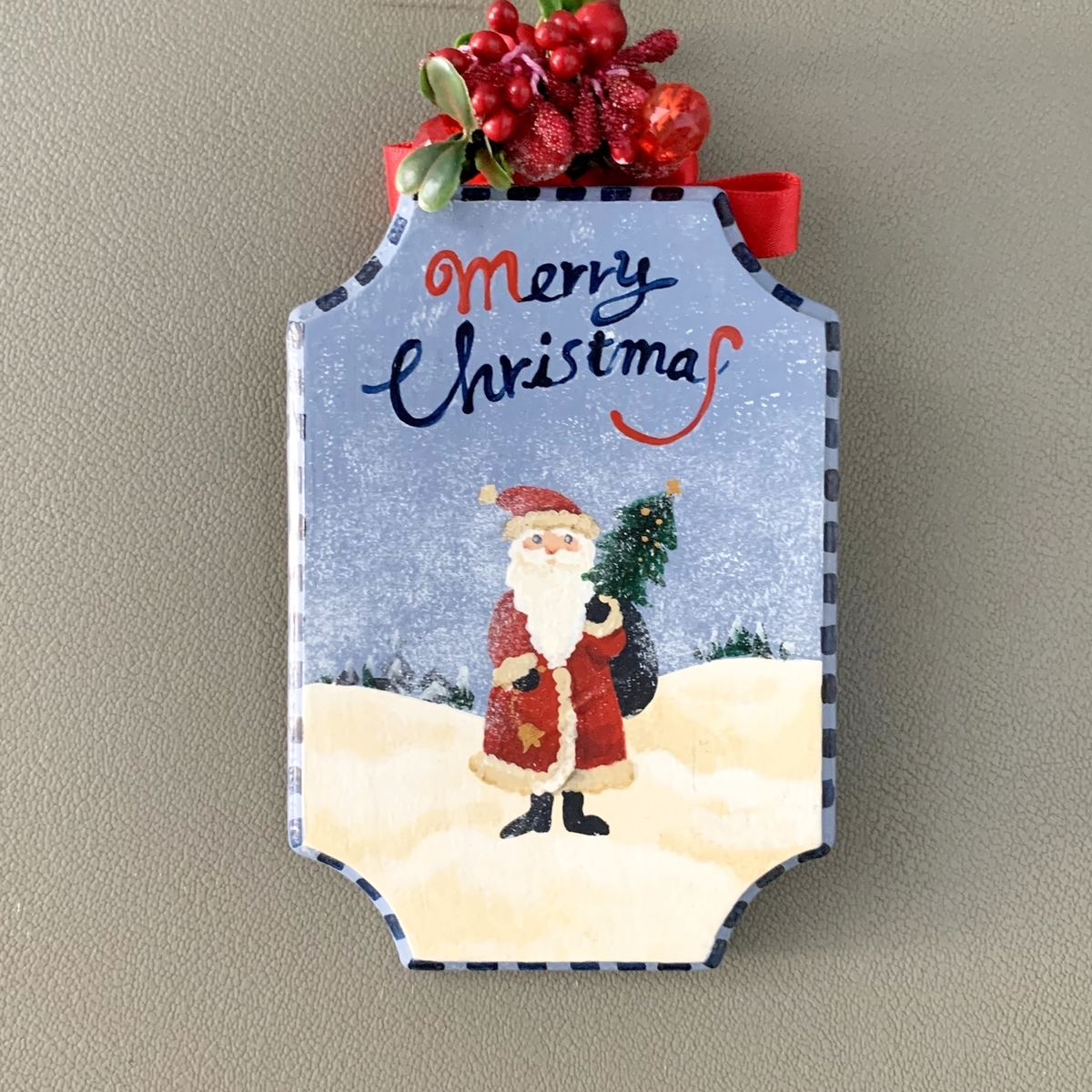 クリスマスのトールペイント - 日がな一日 手仕事