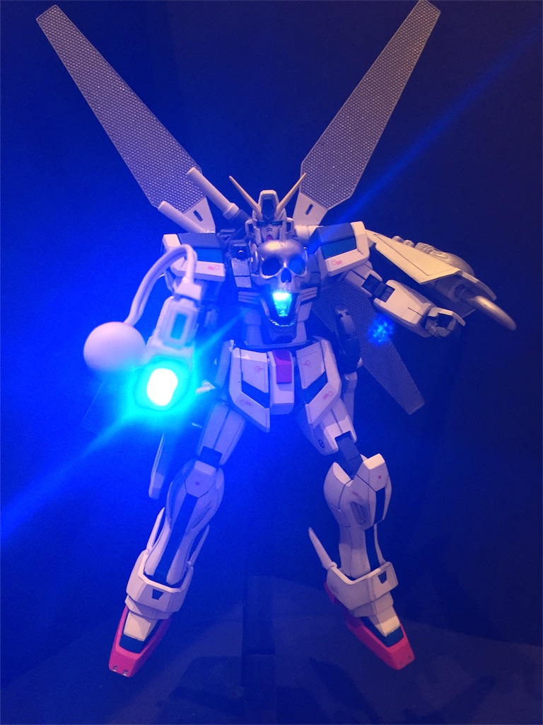 クロスボーンガンダムX魔王（HGBF） - ポン次郎のプラモ備忘録