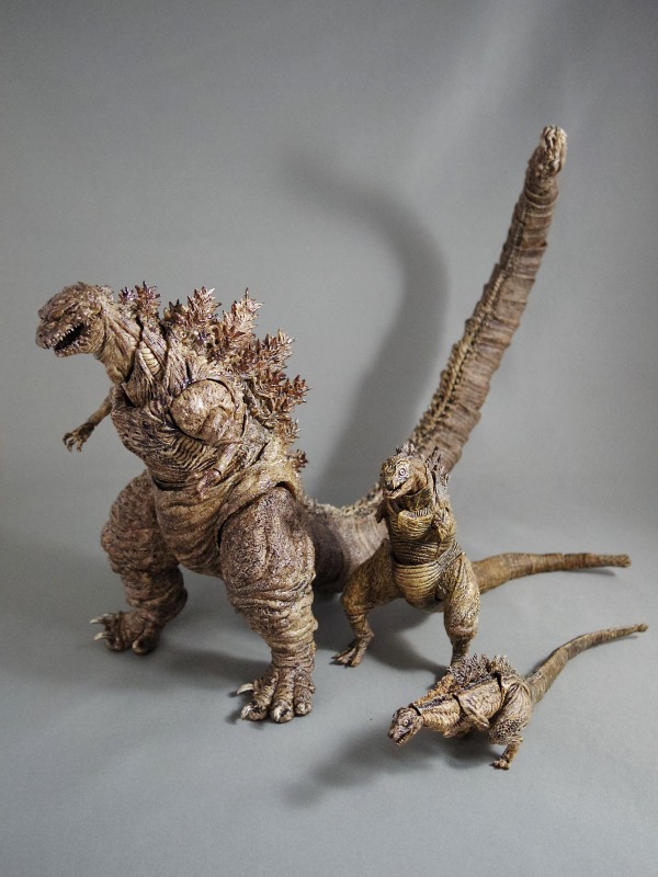 S.H.MonsterArts シン・ゴジラ 第4＆第2＆第3形態セット ゴジラ