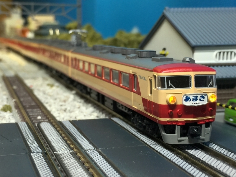 KATO 157系入線 - 休日の屋根裏