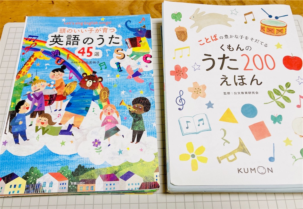 くもんのうた200』ラミネート化、ついに完成！ - Tori Tama Diary