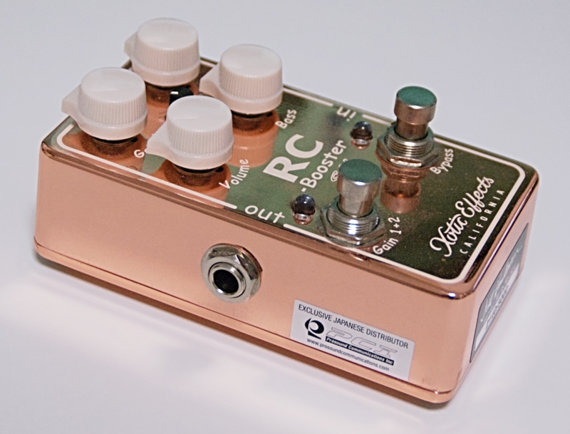 Xotic RC Booster SH (Scott Henderson) レビュー - rafle_nico Music/Work