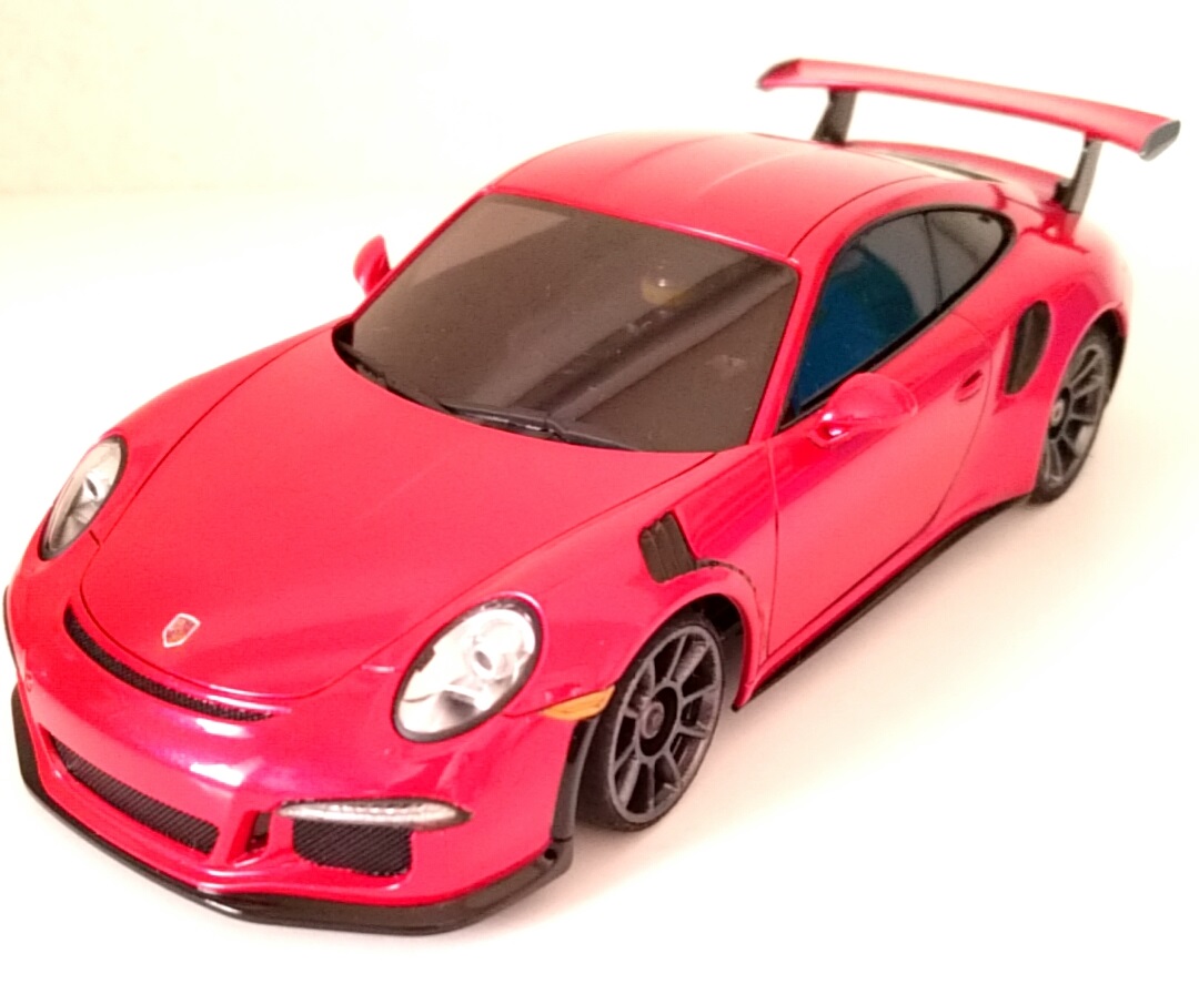 ミニッツ ポルシェGT3RSを塗装！＜赤＞ - リッキーのこだわり