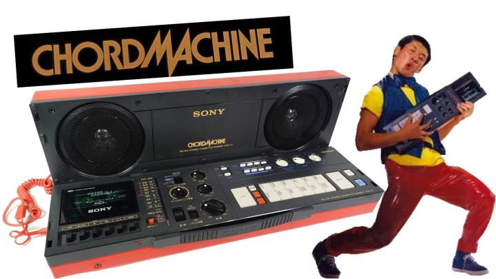 Sony's 1982 Chord Machine #synthesizer #boombox « Adafruit