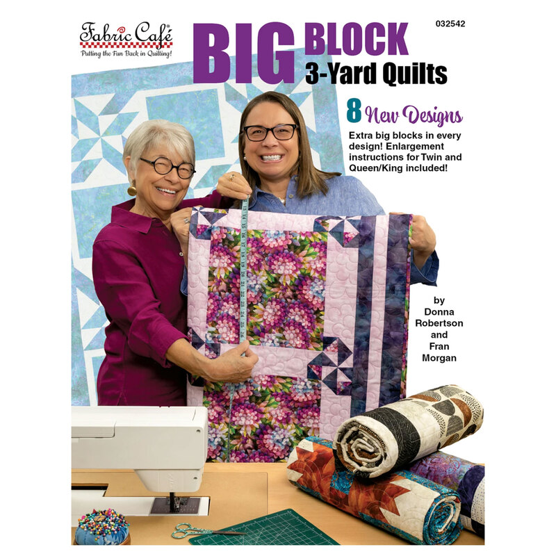 Big Block 3-Yard Quilts Book | Shabby Fabrics