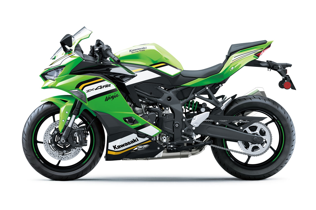 カワサキ、『Ninja ZX-4R SE／ZX-4RR KRT EDITION』のカラーと