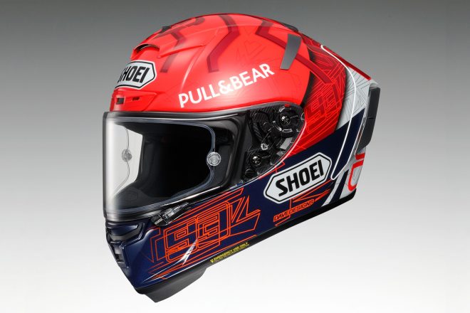 MotoGP：ショウエイ、マルク・マルケスの新レギュラーグラフィック