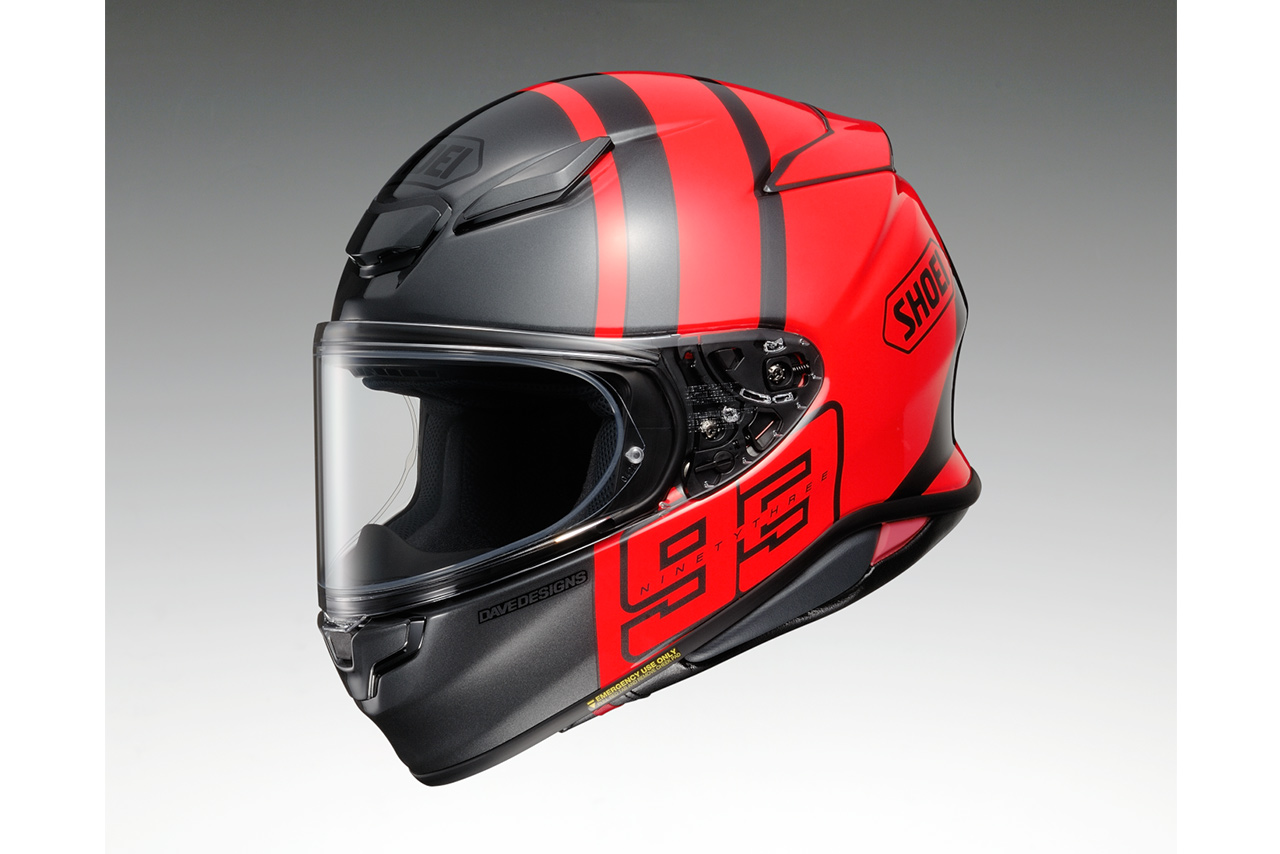 ショウエイ、マルク・マルケスとコラボした『Z-8 MM93 コレクション