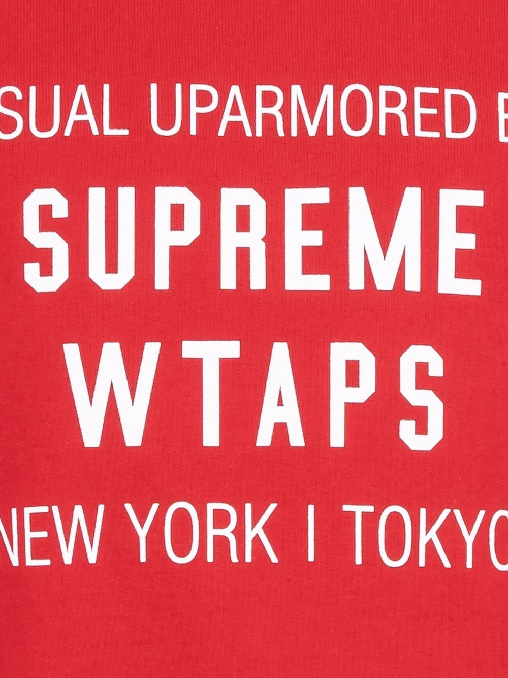 Supreme x WTAPS スウェットシャツ | レッド | FARFETCH JP