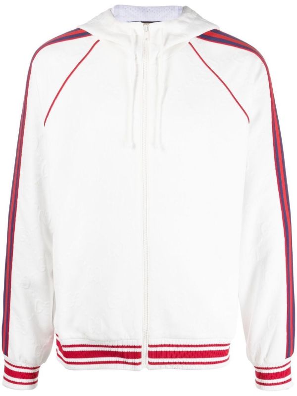 Gucci グッチ ウェブストライプ パーカー - FARFETCH