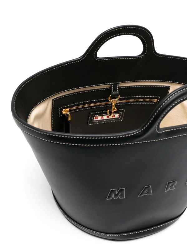 Marni Tropicalia ハンドバッグ L | ブラック | FARFETCH JP