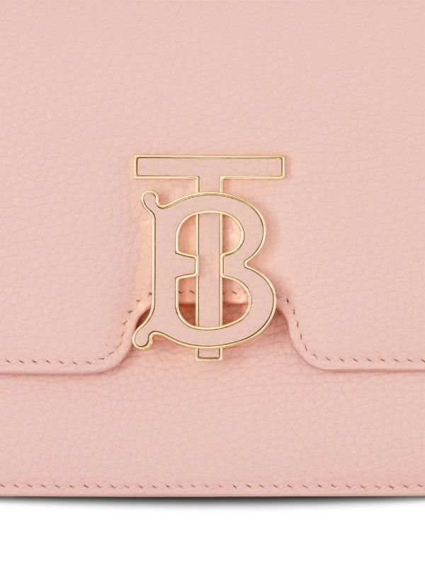 Burberry TBロゴプレート ショルダーバッグ | ピンク | FARFETCH JP