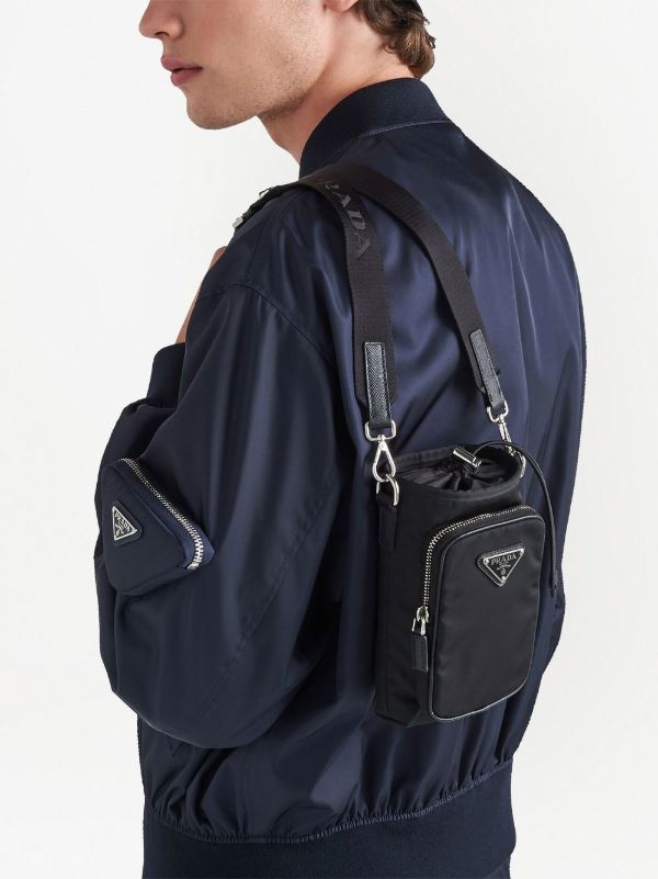 Prada Re-Nylon Smartphone Case | Black | FARFETCH