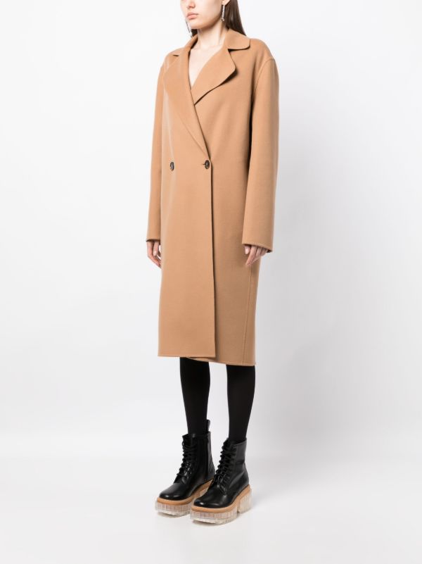 Stella McCartney ダブルコート | ブラウン | FARFETCH JP