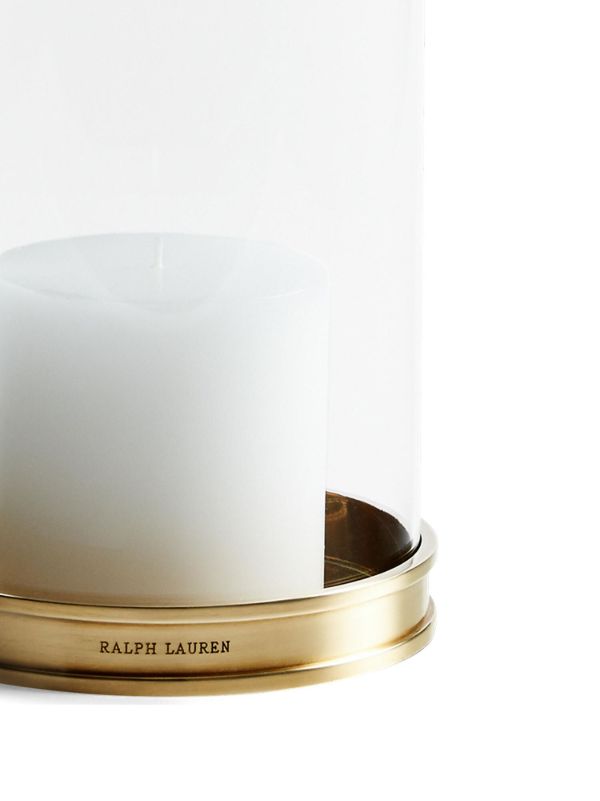 Ralph Lauren Home Modern Hurricane キャンドルホルダー | ホワイト