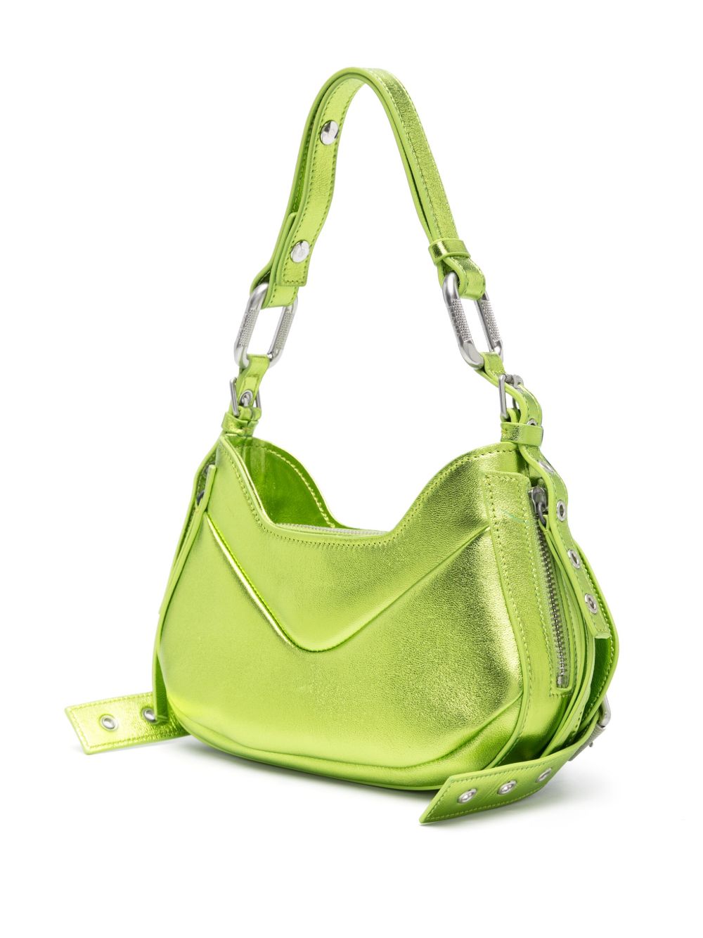 BIASIA Y2K レザーショルダーバッグ S | グリーン | FARFETCH JP