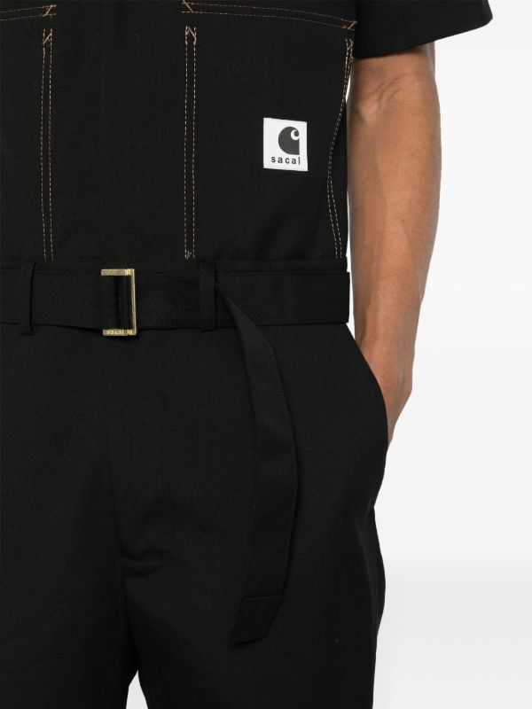 Sacai x Carhartt WIP Suiting Bonding ジャンプスーツ | ブラック