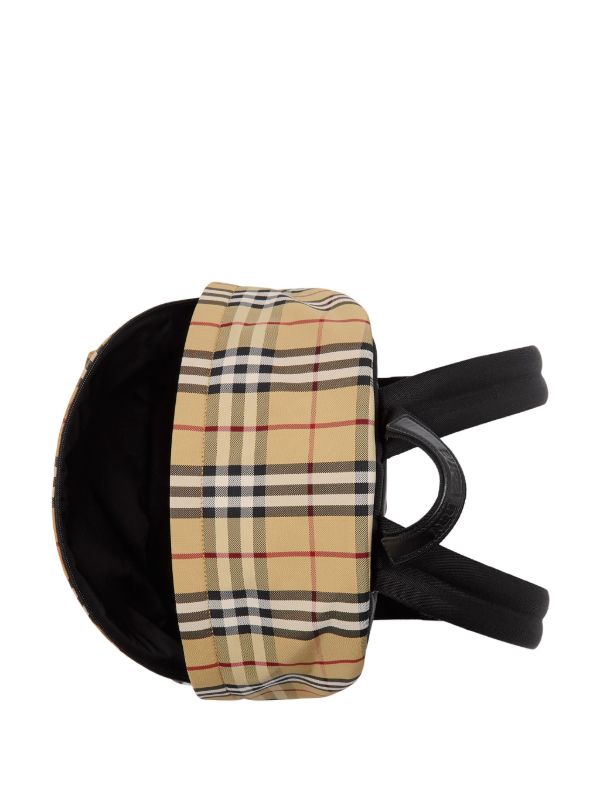 Burberry Jett Vintage-Check Backpack | Brown | FARFETCH