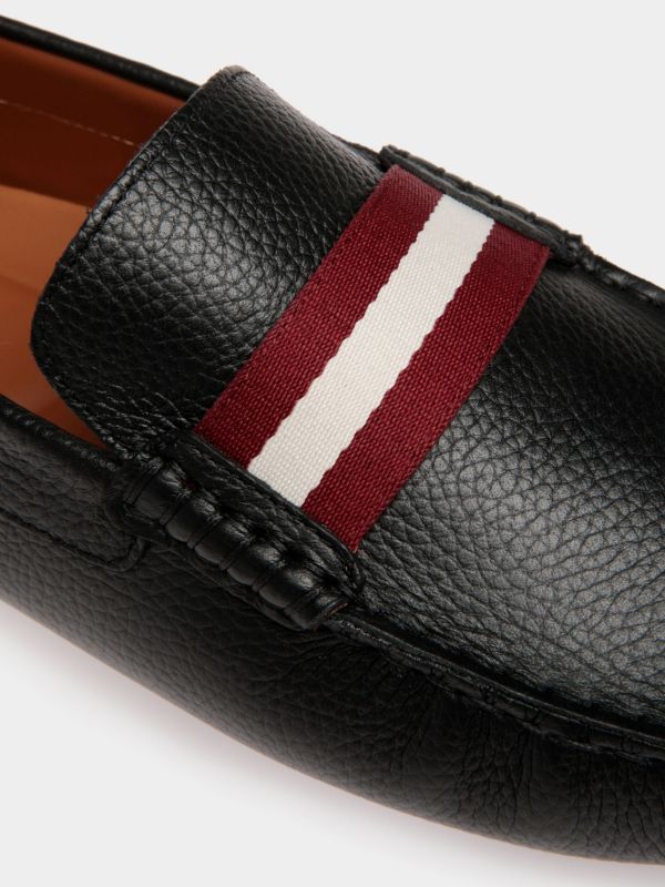 Bally レザーローファー | ブラック | FARFETCH JP