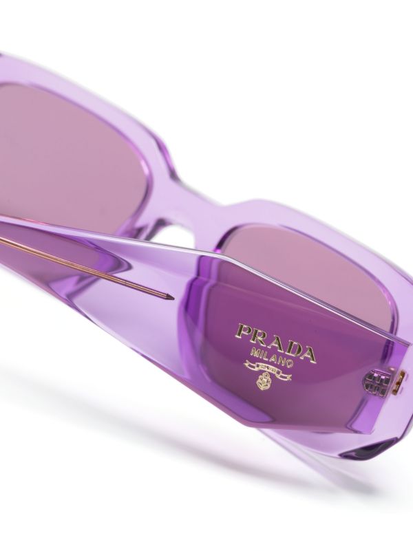 Prada Eyewear プラダ シンボル スクエアサングラス | パープル