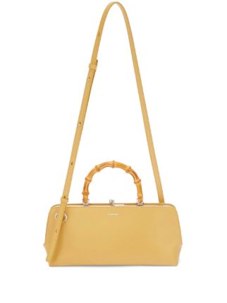 Jil Sander Small Goji Bamboo Bag | Yellow | FARFETCH