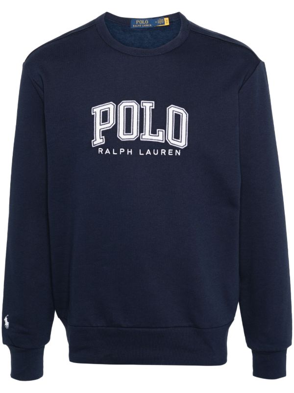 Polo Ralph Lauren ロゴ スウェットシャツ | ブルー | FARFETCH JP