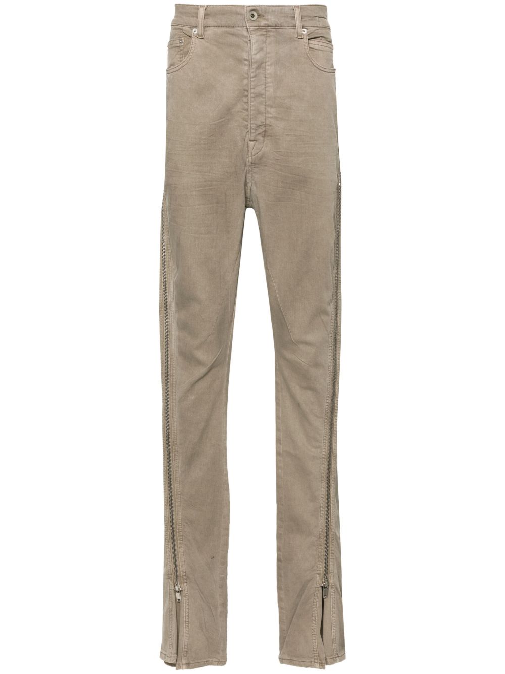 Rick Owens DRKSHDW Calça Jeans Bootcut Bolan Banana | Cinza