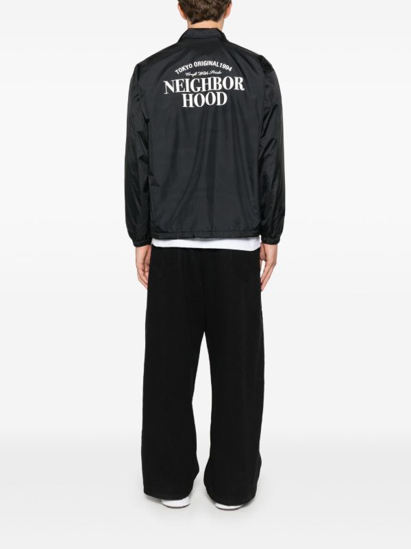 Neighborhood Windbreaker Jacket | Black | FARFETCH