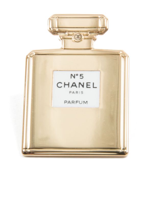 CHANEL Pre-Owned 2000s N°5 ブローチ | ゴールドトーン | FARFETCH JP