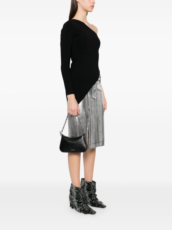 Alexander McQueen Mini T-bar Bag | Black | FARFETCH