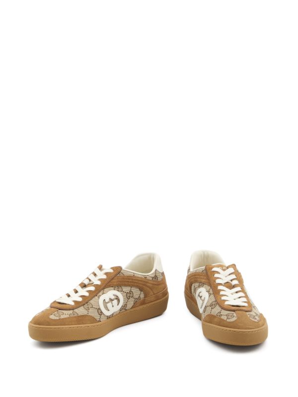 Gucci Interlocking G Sneakers | Neutrals | FARFETCH