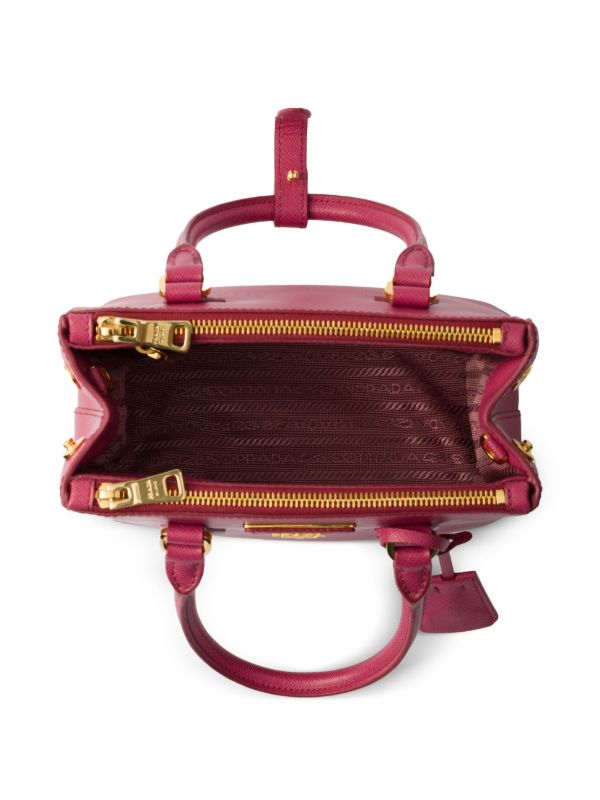 Prada ガレリア ミニバッグ | ピンク | FARFETCH JP