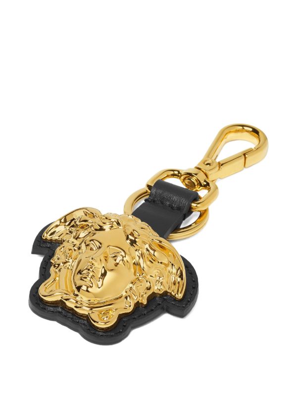 Versace Medusa Head-motif Key Holder | Gold | FARFETCH