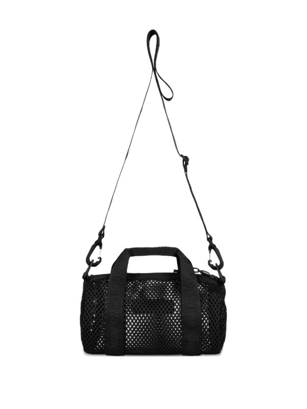 Supreme Mesh Mini Duffle Bag | Black | FARFETCH CA