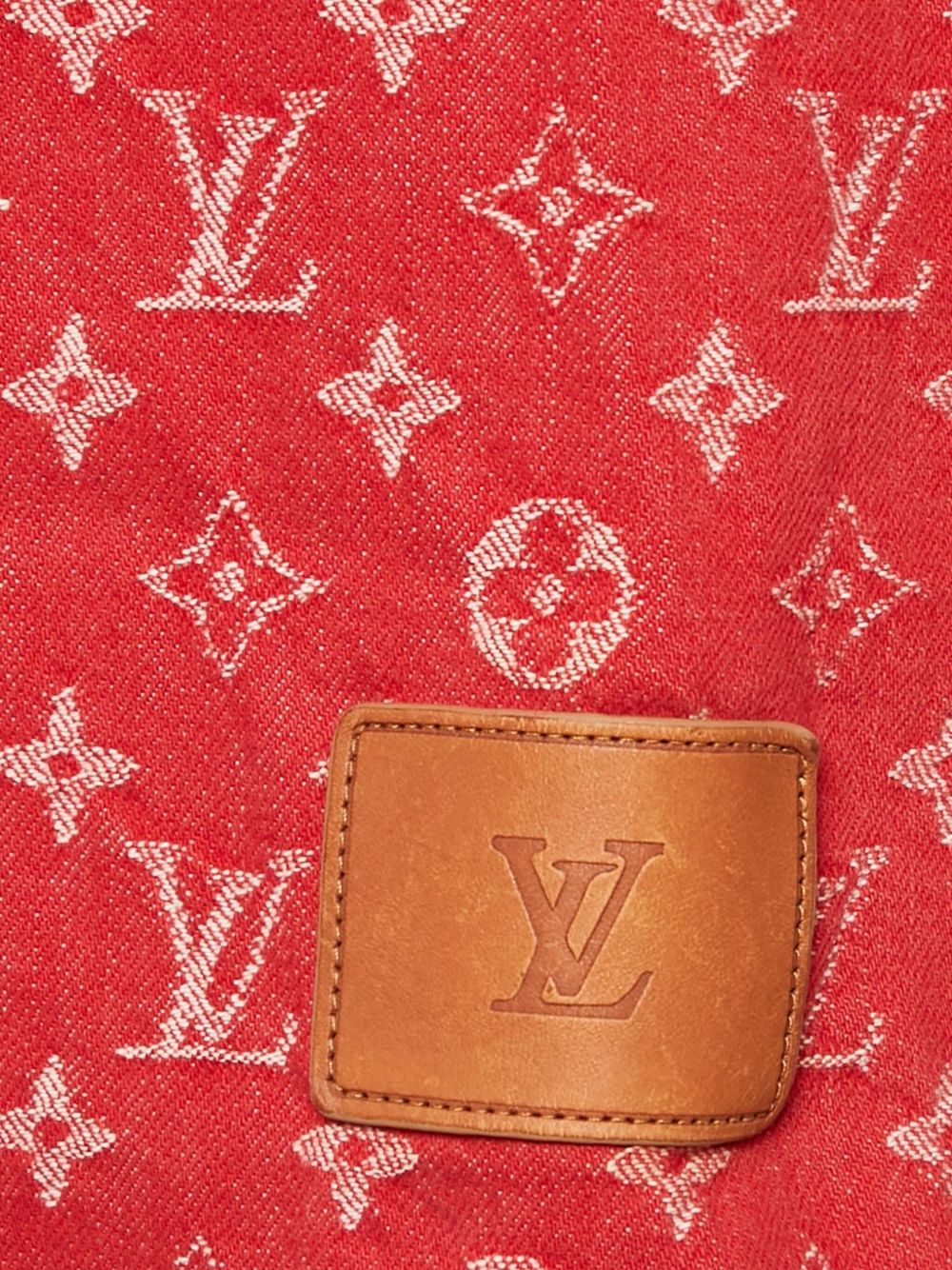 Louis Vuitton Pre-Owned x Supreme Monogram Shirt | Red | FARFETCH