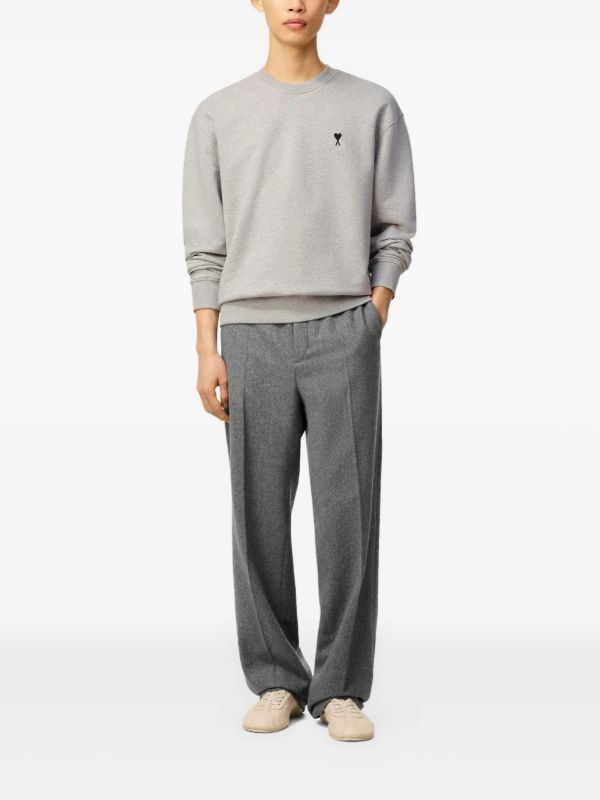 AMI Paris Ami De Coeur スウェットシャツ | グレー | FARFETCH JP