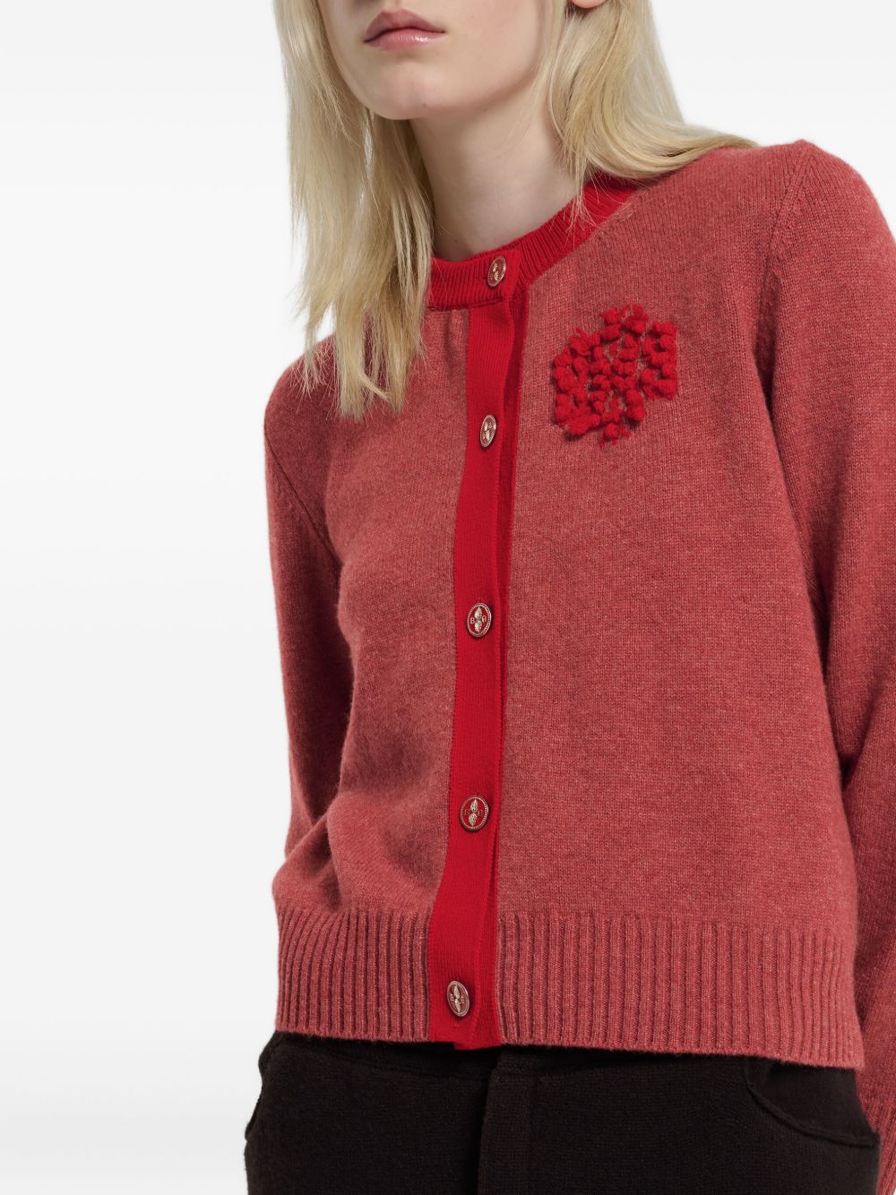 Barrie カシミア カーディガン | レッド | FARFETCH JP