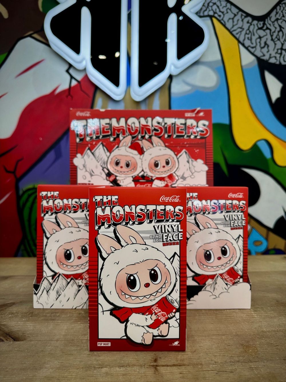 Pop Mart Labubu The Monsters Coca Cola Series Vinyl Face
